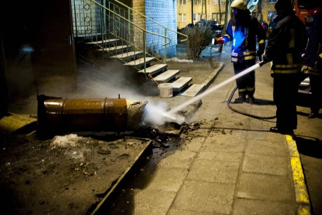Dėl sprogimo Kaune ant kojų sukeltos spec. tarnybos