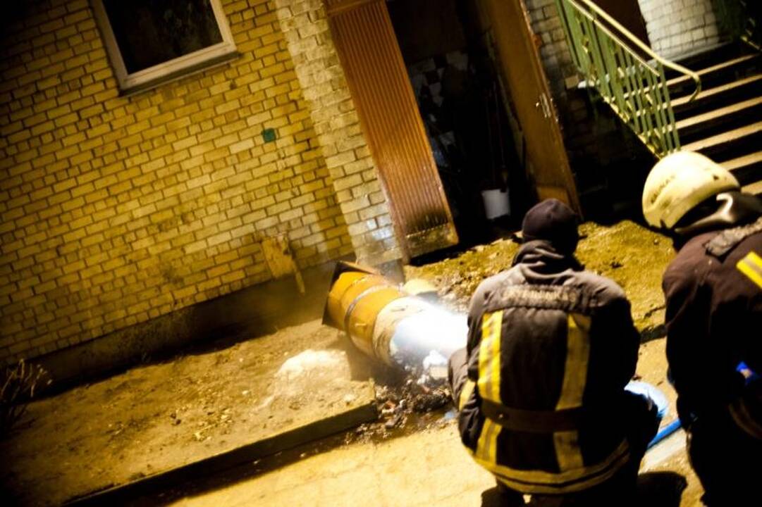 Dėl sprogimo Kaune ant kojų sukeltos spec. tarnybos