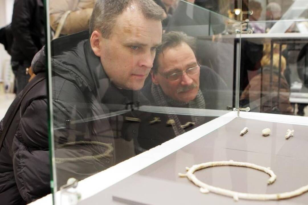 Žymus juvelyras S.Virpilaitis su paroda užsuko į Klaipėdą