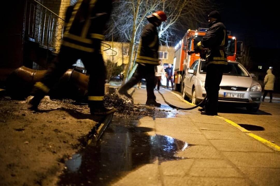 Dėl sprogimo Kaune ant kojų sukeltos spec. tarnybos