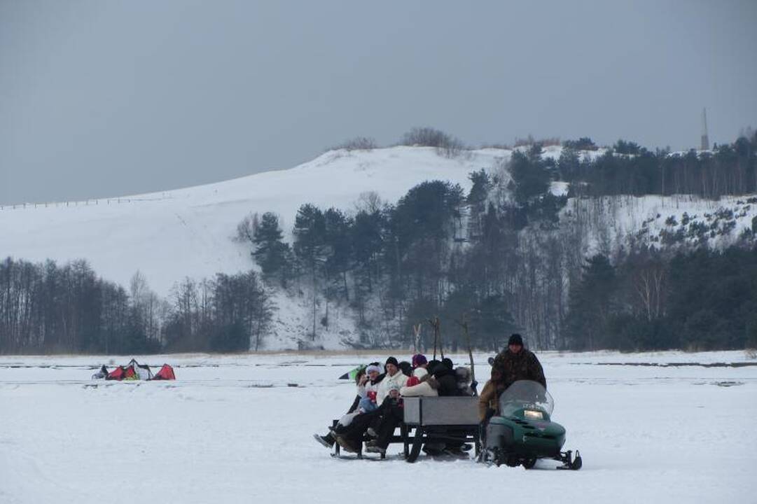 Nidoje šeštadienį – stintų bumbintojų džiaugsmai
