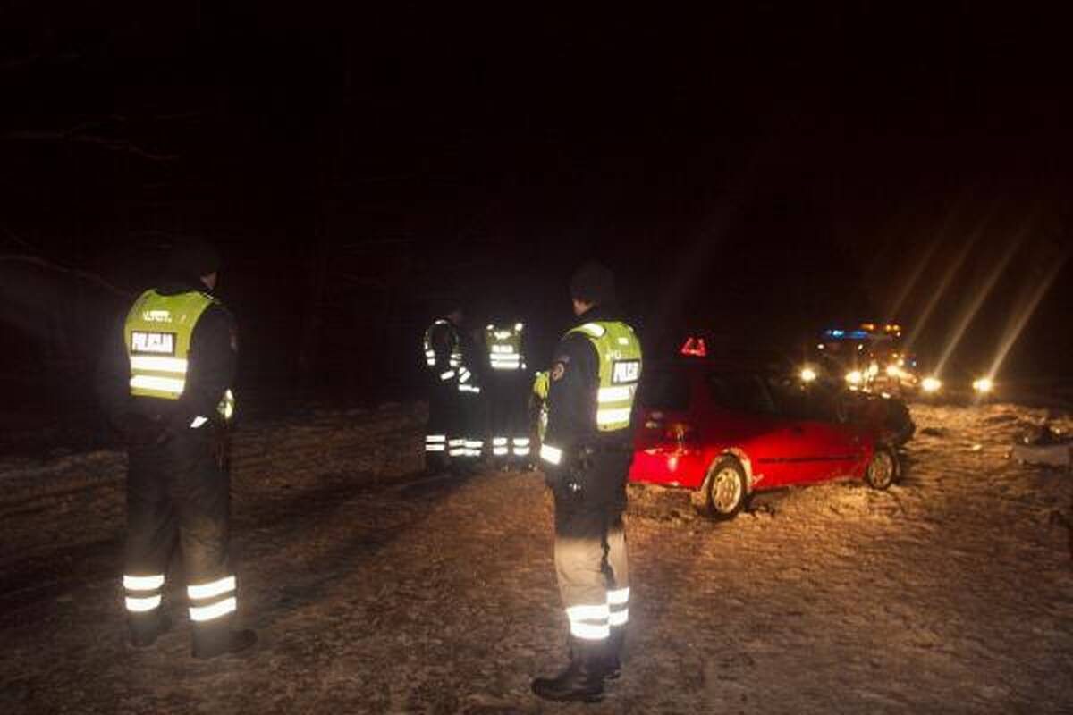 Per avariją Vilniuje žuvo taksi keleivis