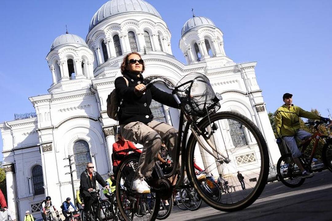 Dviračių   kultūra   jaukinasi  Kauną   