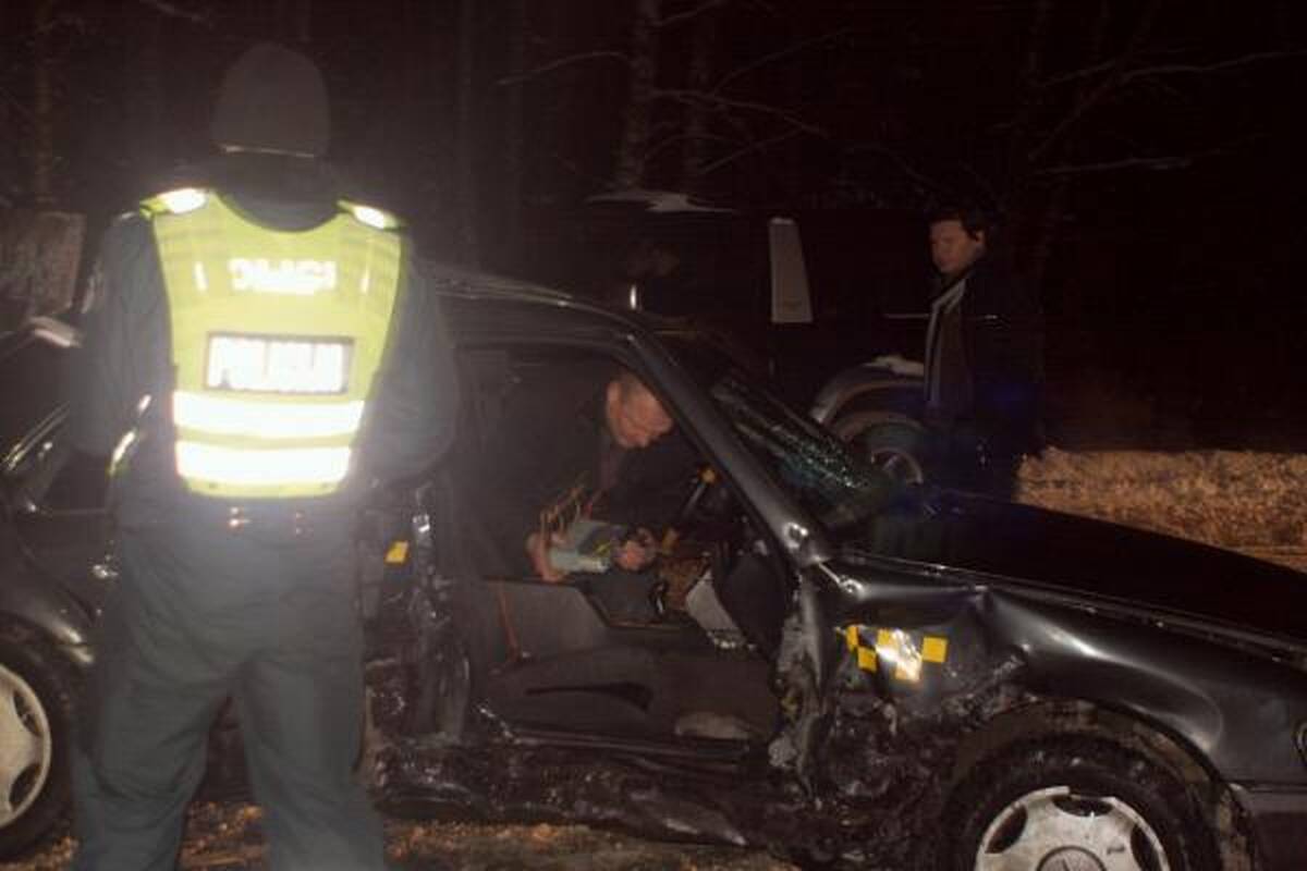 Per avariją Vilniuje žuvo taksi keleivis