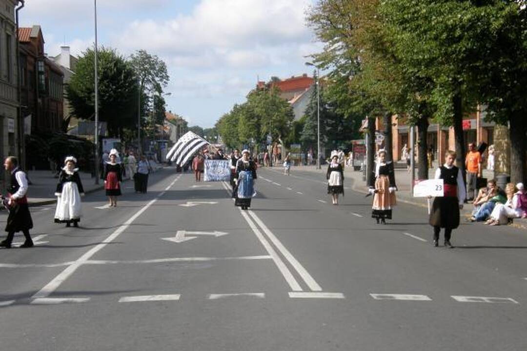 Per Klaipėdą žygiavo „Europiados“ paradas