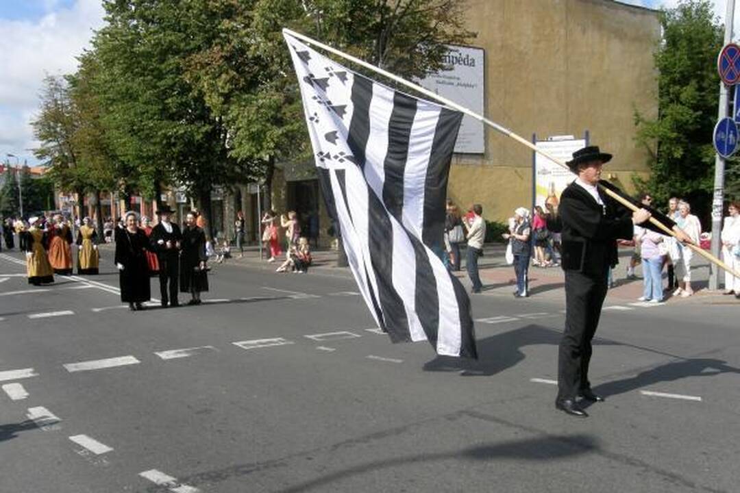 Per Klaipėdą žygiavo „Europiados“ paradas