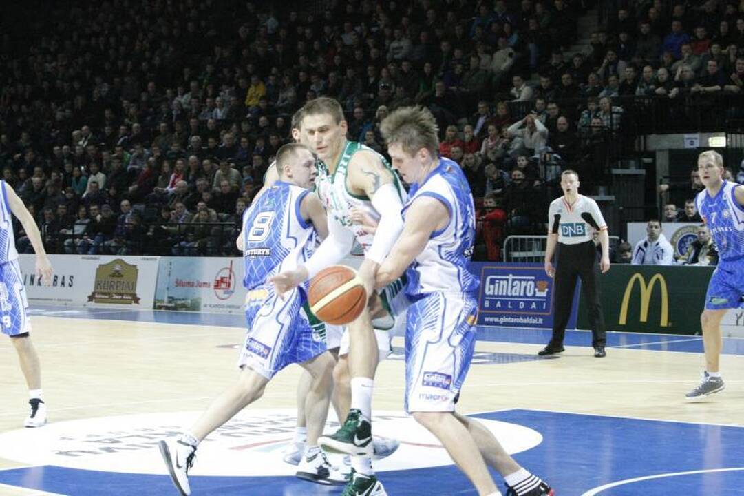 „Žalgiris“ uostamiestyje patiesė „Neptūną“