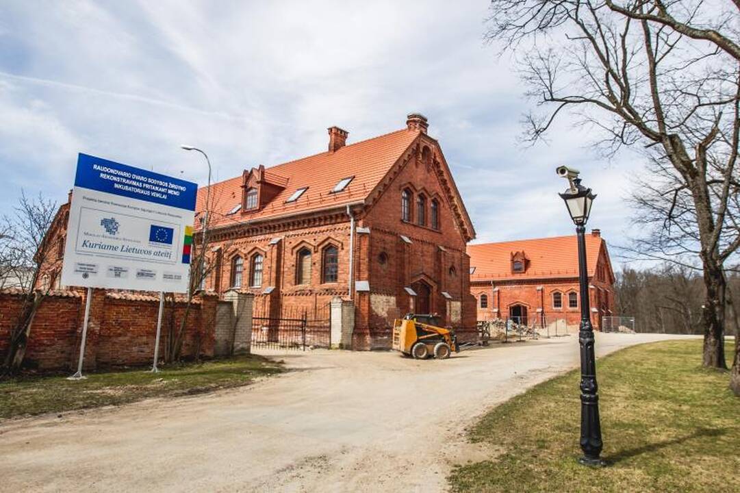 Raudondvario dvaro žirgyno metamorfozei – ES milijonai
