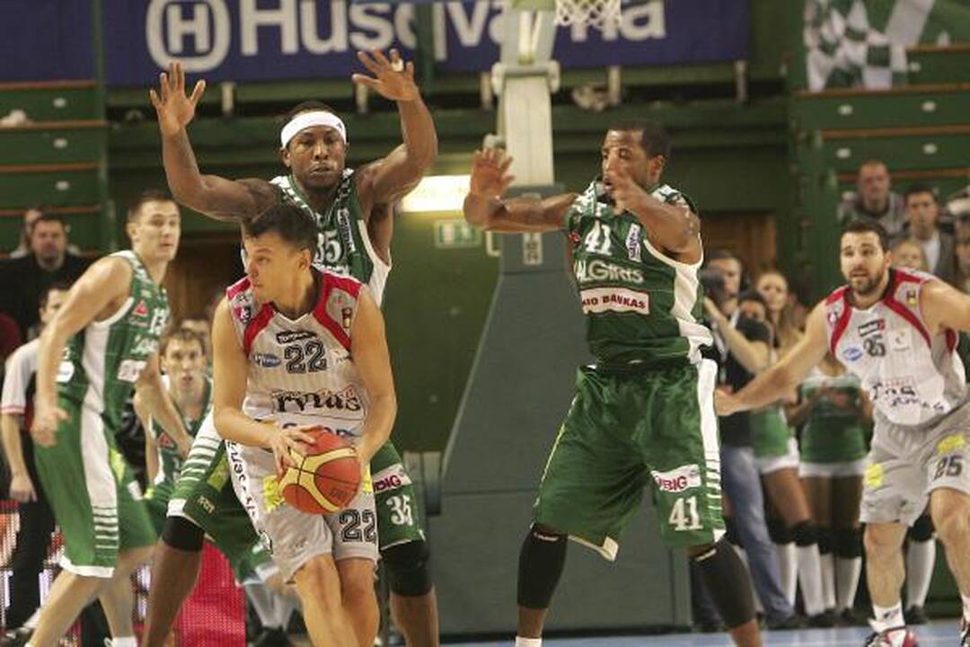 LKL dvikova: „Žalgiris“ sutriuškino „Lietuvos rytą“ 85:60 