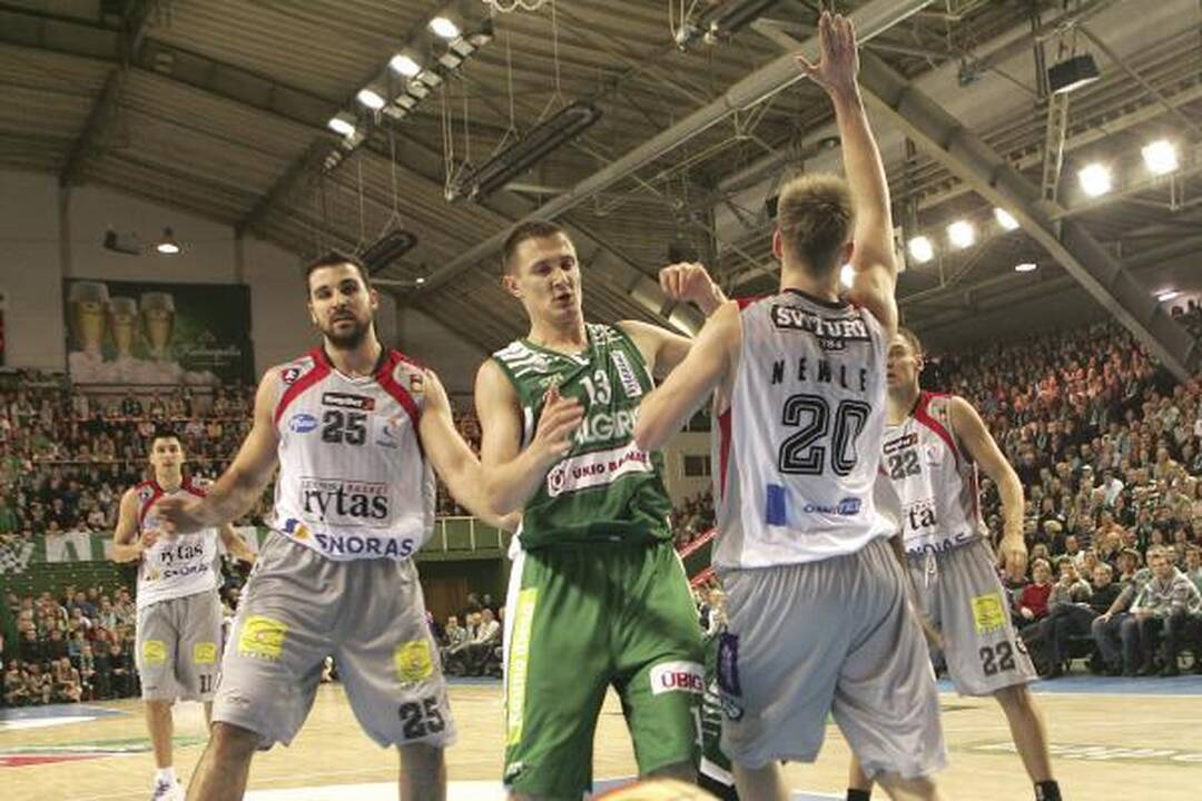 LKL dvikova: „Žalgiris“ sutriuškino „Lietuvos rytą“ 85:60 