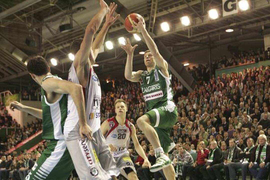 LKL dvikova: „Žalgiris“ sutriuškino „Lietuvos rytą“ 85:60 