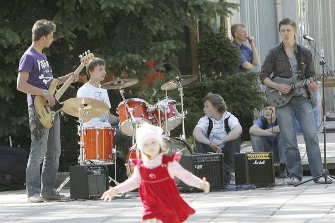 Gatvės muzikantai Kaune sukūrė šventę