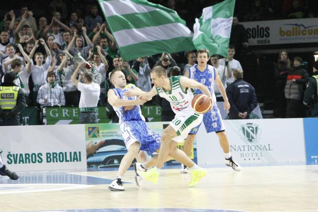 „Žalgiris“ uostamiestyje patiesė „Neptūną“