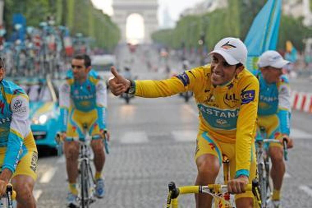 "Toure de France" čempionas A.Contadoras įtariamas vartojęs dopingą