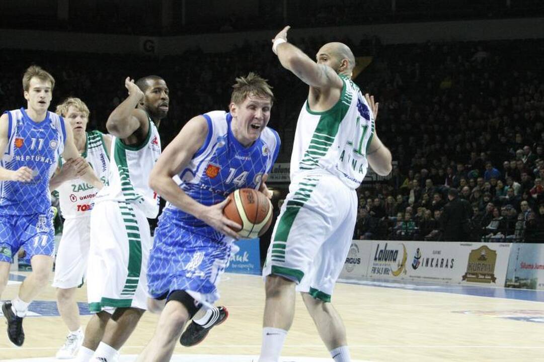 „Žalgiris“ uostamiestyje patiesė „Neptūną“