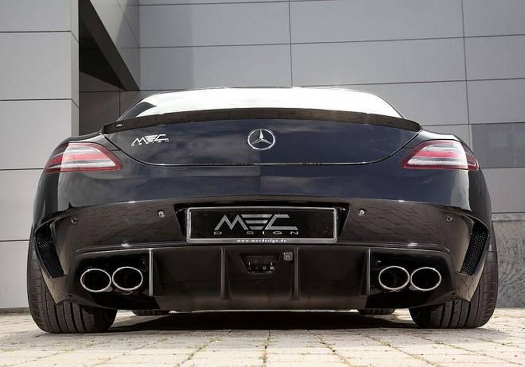 „Užturbintas Mercedes Benz SLS AMG GT3“ - naujas „žvėris“ keliuose