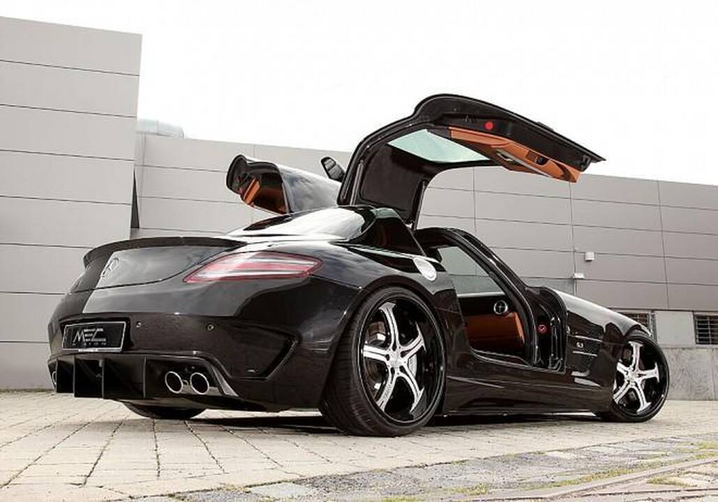 „Užturbintas Mercedes Benz SLS AMG GT3“ - naujas „žvėris“ keliuose