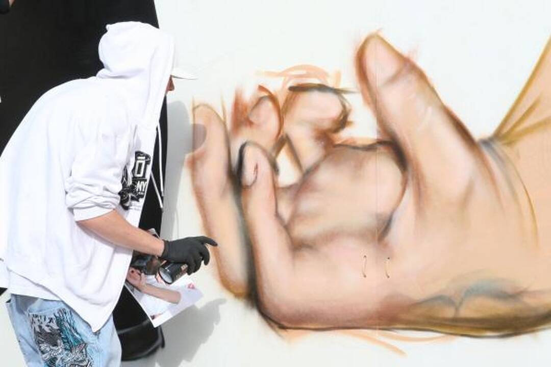 Klaipėdos centre – grafitininkų čempionatas