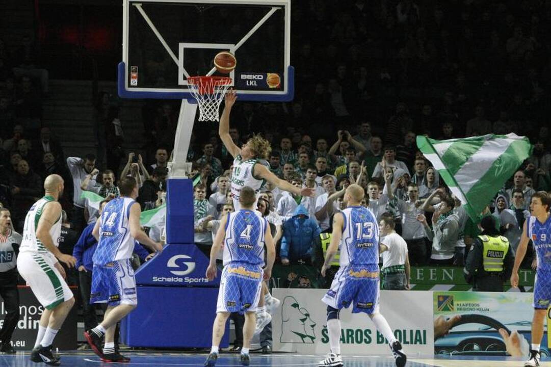 „Žalgiris“ uostamiestyje patiesė „Neptūną“