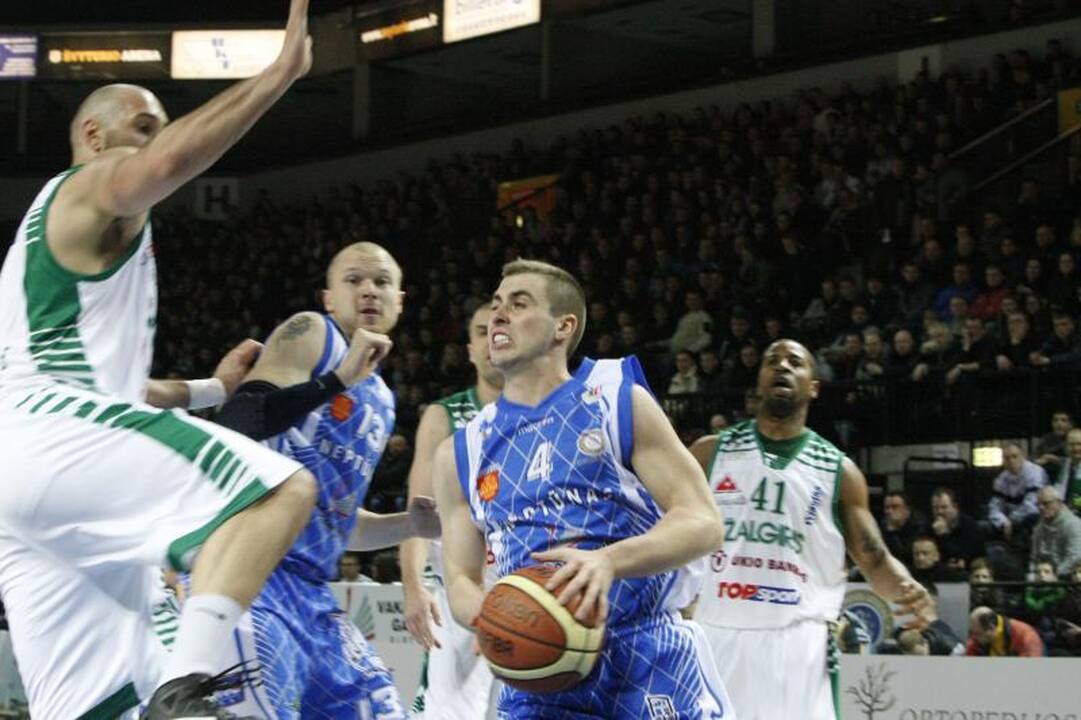 „Žalgiris“ uostamiestyje patiesė „Neptūną“