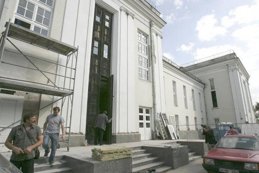 Kauno muzikiniame teatre baigiami remonto darbai