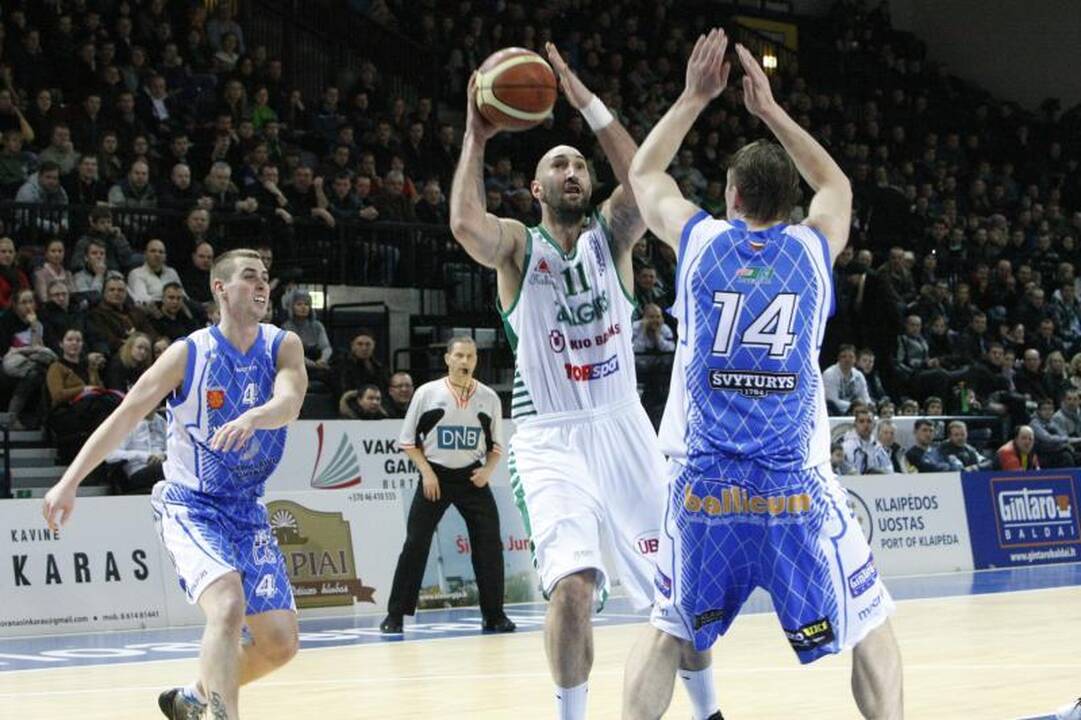 „Žalgiris“ uostamiestyje patiesė „Neptūną“