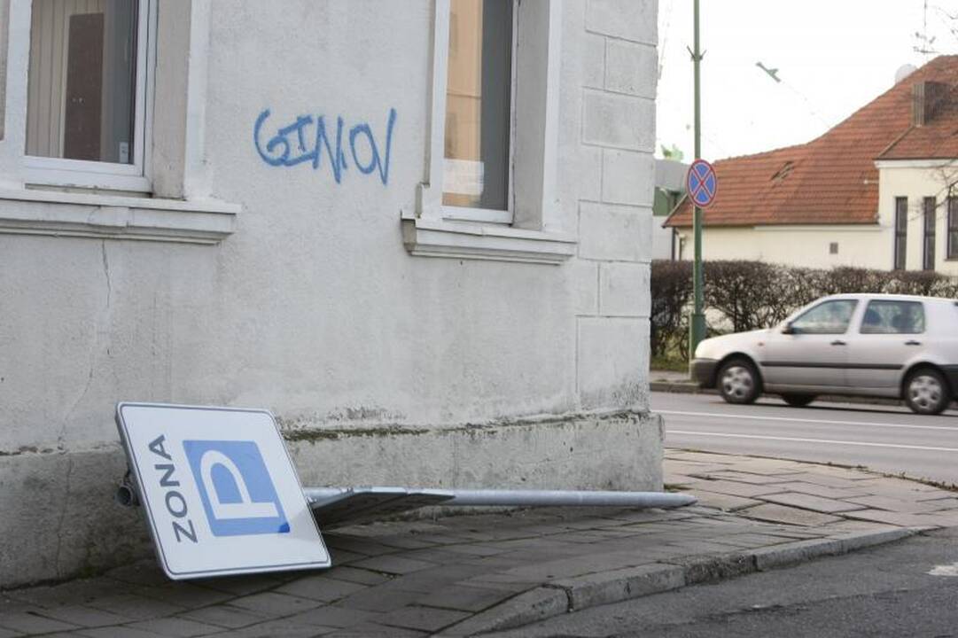 Stiprus vėjas naktį nusiaubė pajūrį (atnaujinta 15:58 val.)