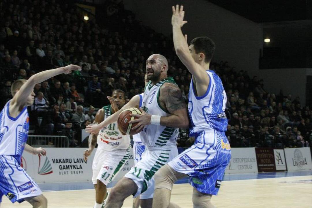 „Žalgiris“ uostamiestyje patiesė „Neptūną“