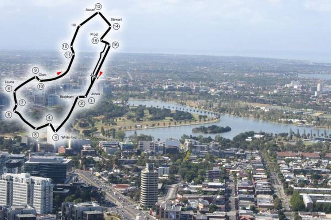 Formulės-1 karštinė startuos Melburne