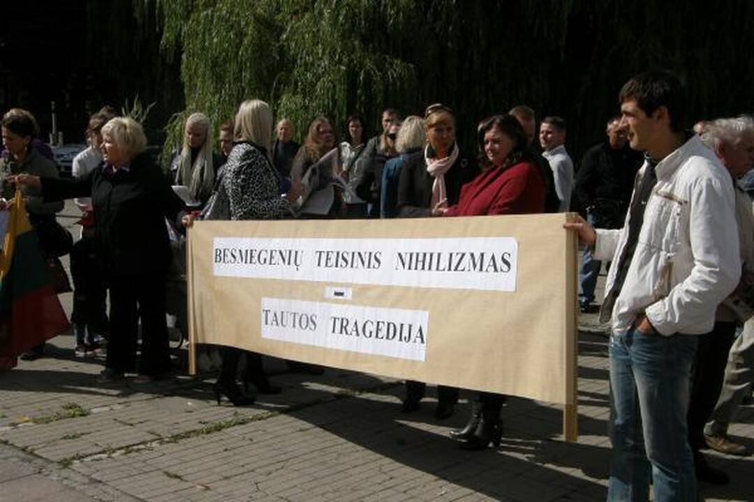D.Kedžio gimtadienio dieną surengtas mitingas Kaune (papildyta) 