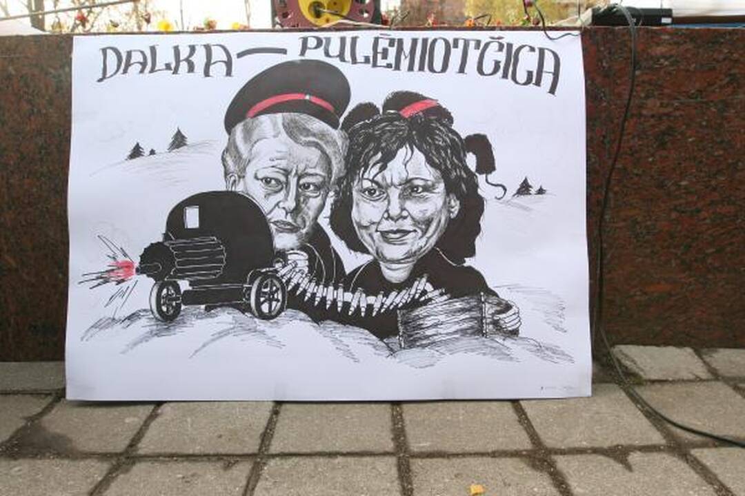 Mitinguotojai: valdžia turi tarnauti žmonėms!