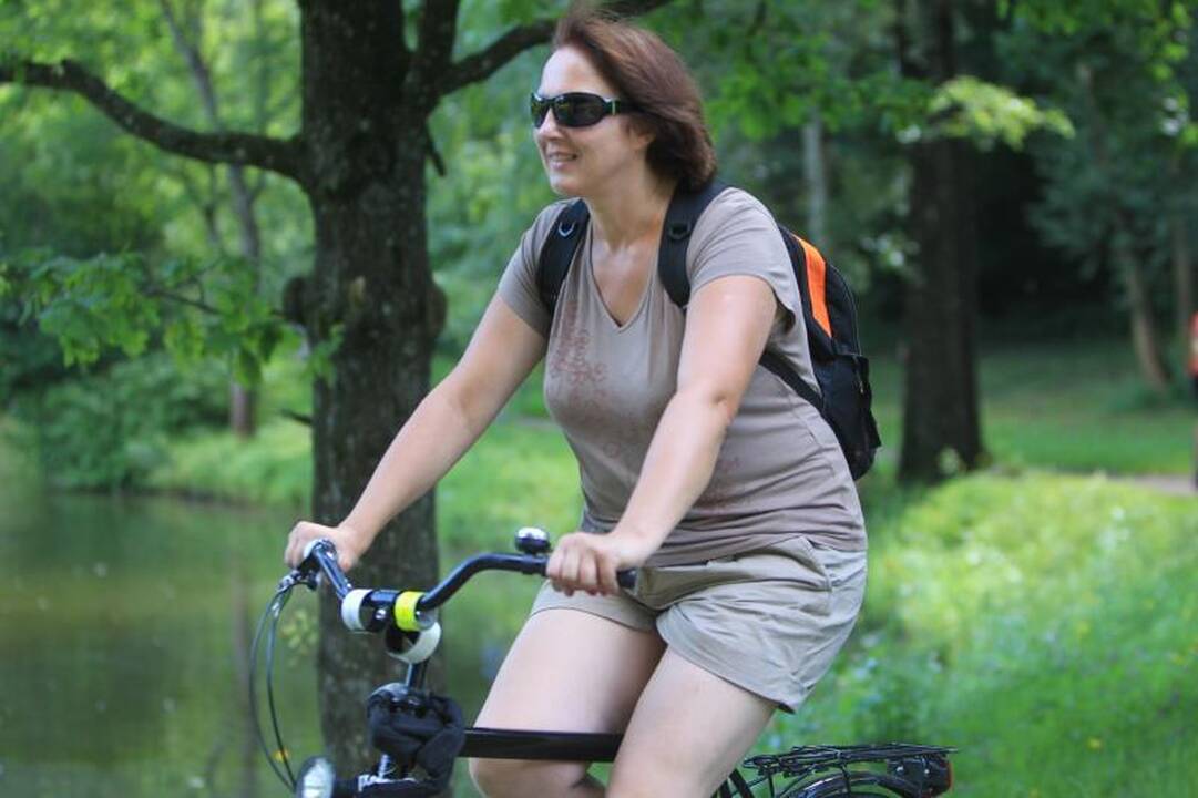 Dviračių entuziastai     tyrinėjo Vilnių