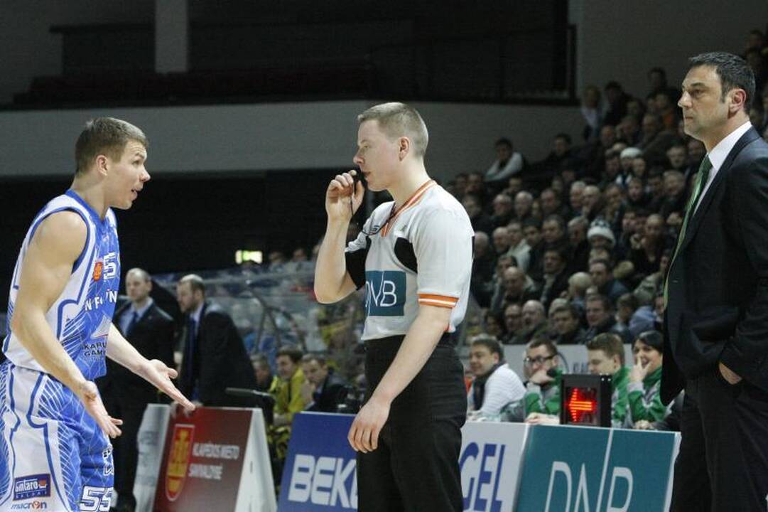 „Žalgiris“ uostamiestyje patiesė „Neptūną“