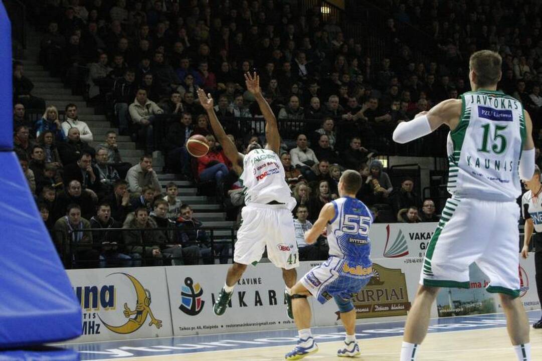 „Žalgiris“ uostamiestyje patiesė „Neptūną“