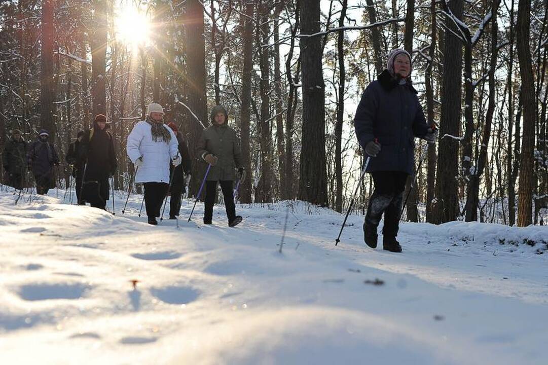 Panemunėje – šiaurietiško ėjimo žygeivių desantas