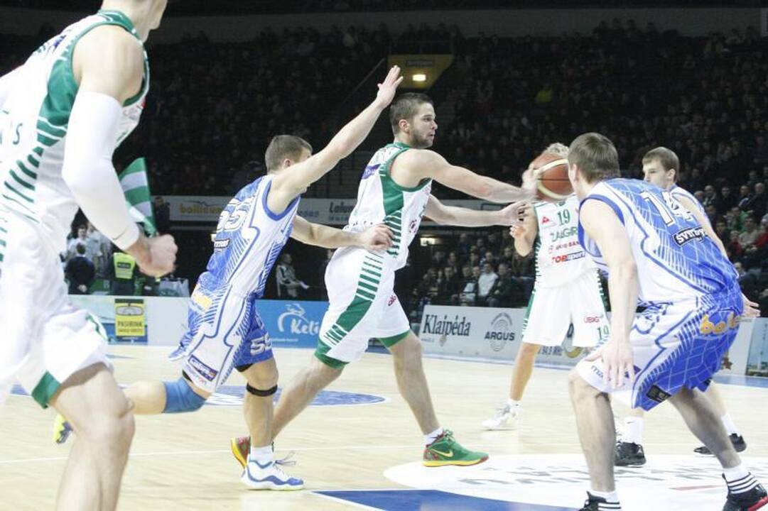 „Žalgiris“ uostamiestyje patiesė „Neptūną“