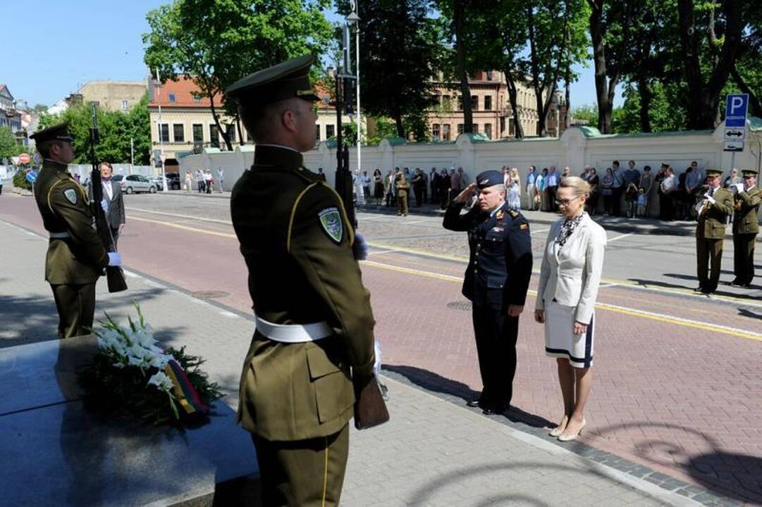 Vilniuje pagerbti Lietuvos partizanai ir Laisvės gynėjai