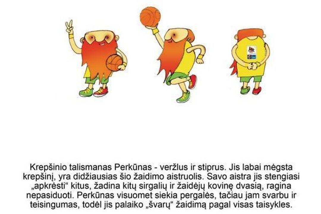„EuroBasket 2011“ talismano rinkimuose paaiškėjo laimėtojų trejetas 