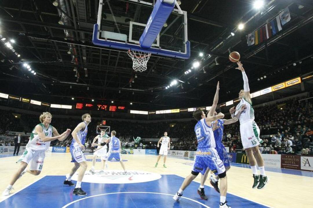 „Žalgiris“ uostamiestyje patiesė „Neptūną“