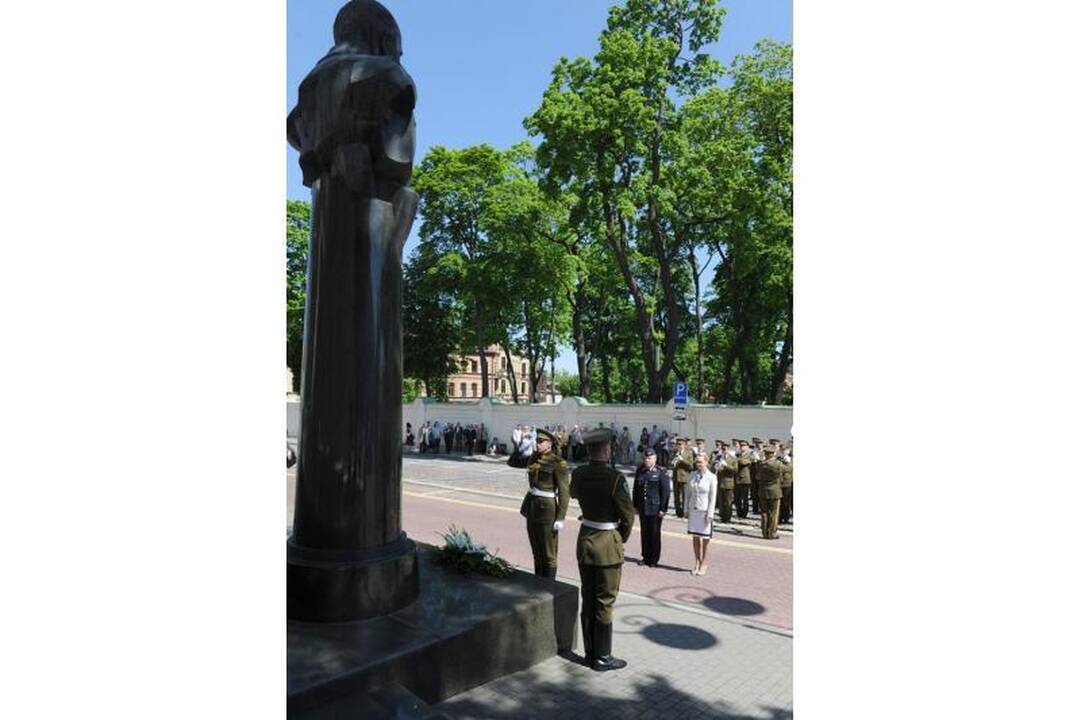 Vilniuje pagerbti Lietuvos partizanai ir Laisvės gynėjai