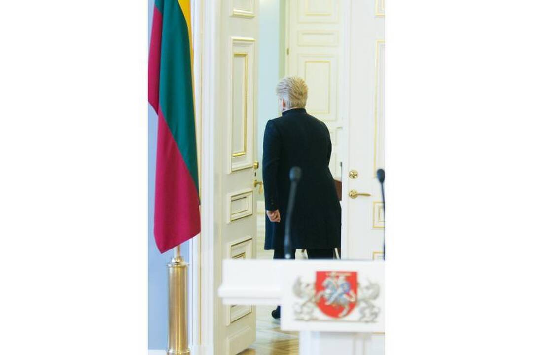 Prezidentė tvirtina nepilną Vyriausybę, atsakomybė – A. Butkevičiui