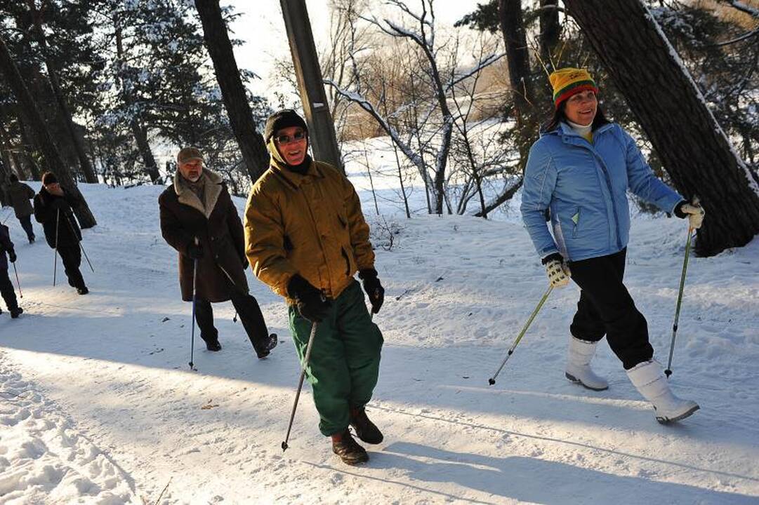 Panemunėje – šiaurietiško ėjimo žygeivių desantas