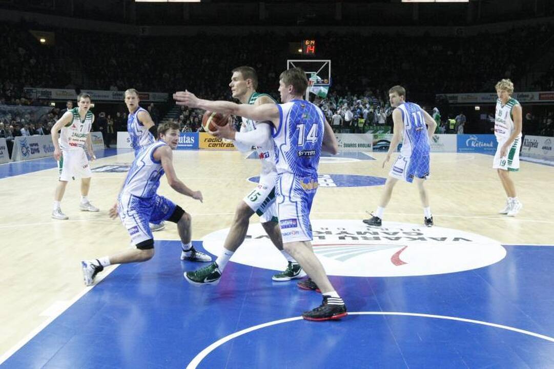 „Žalgiris“ uostamiestyje patiesė „Neptūną“