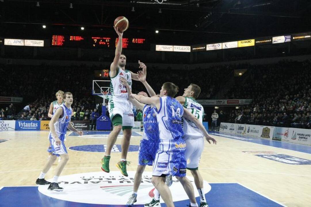 „Žalgiris“ uostamiestyje patiesė „Neptūną“