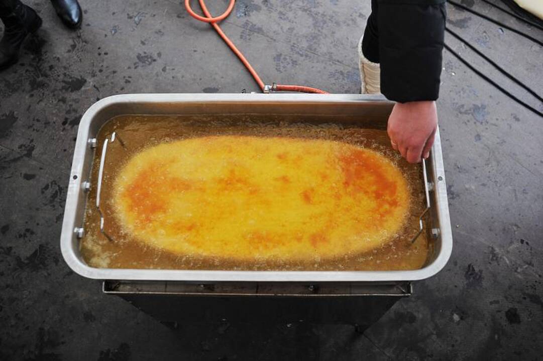 Žemaičių blyno užteko visam būriui smalsuolių 