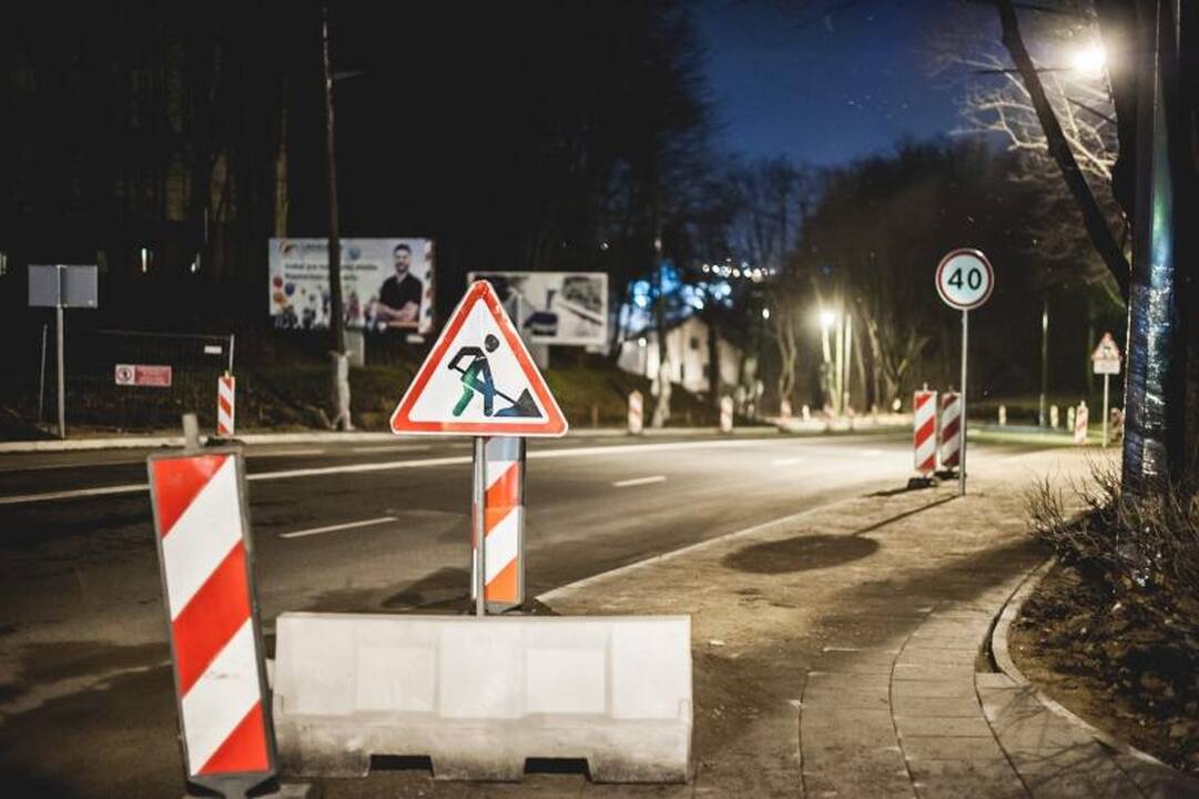 Išbandymas baigėsi: važiuoti Parodos gatve jau galima