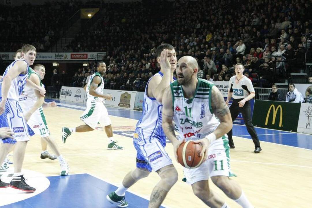 „Žalgiris“ uostamiestyje patiesė „Neptūną“