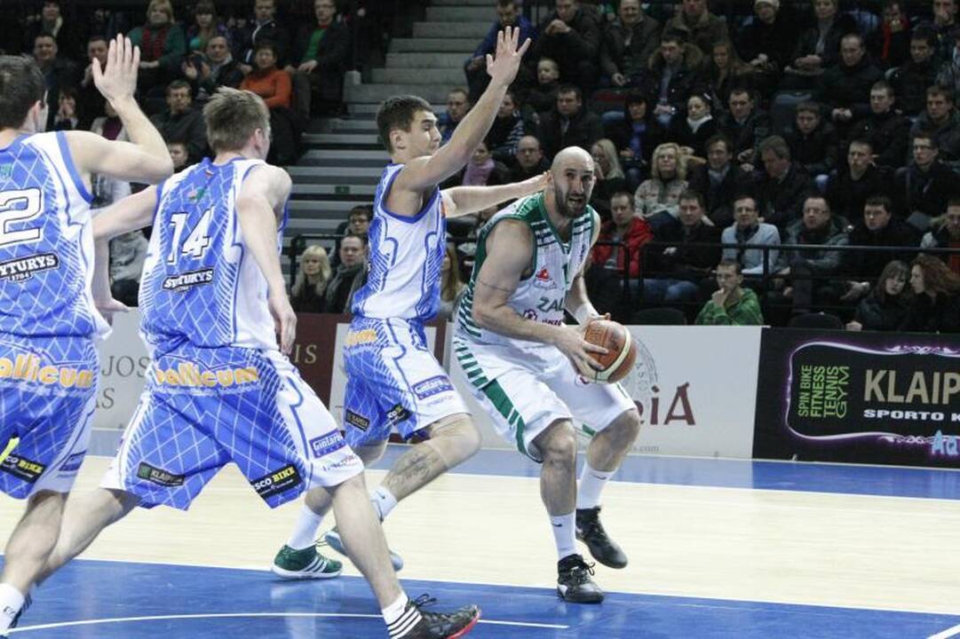 „Žalgiris“ uostamiestyje patiesė „Neptūną“