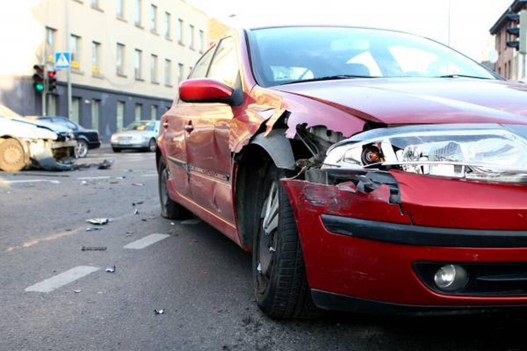 Rytas Klaipėdoje: dvi avarijos ir viena nukentėjusioji