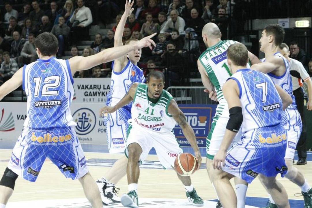 „Žalgiris“ uostamiestyje patiesė „Neptūną“